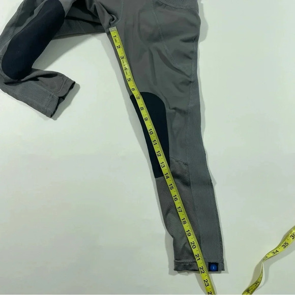 New Irideon Kids Synergy Riding Tight Breeches Dove Grey Raspberry - Picture 6 of 6